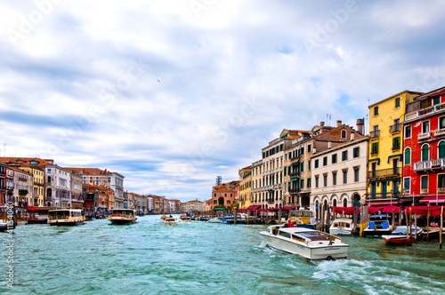 Grand Channel in Venice  Italy