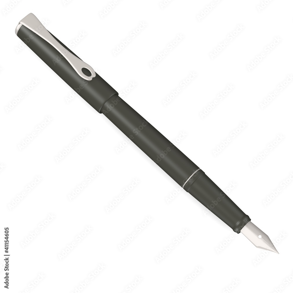 3d render of luxury pen 3d render of luxury pen