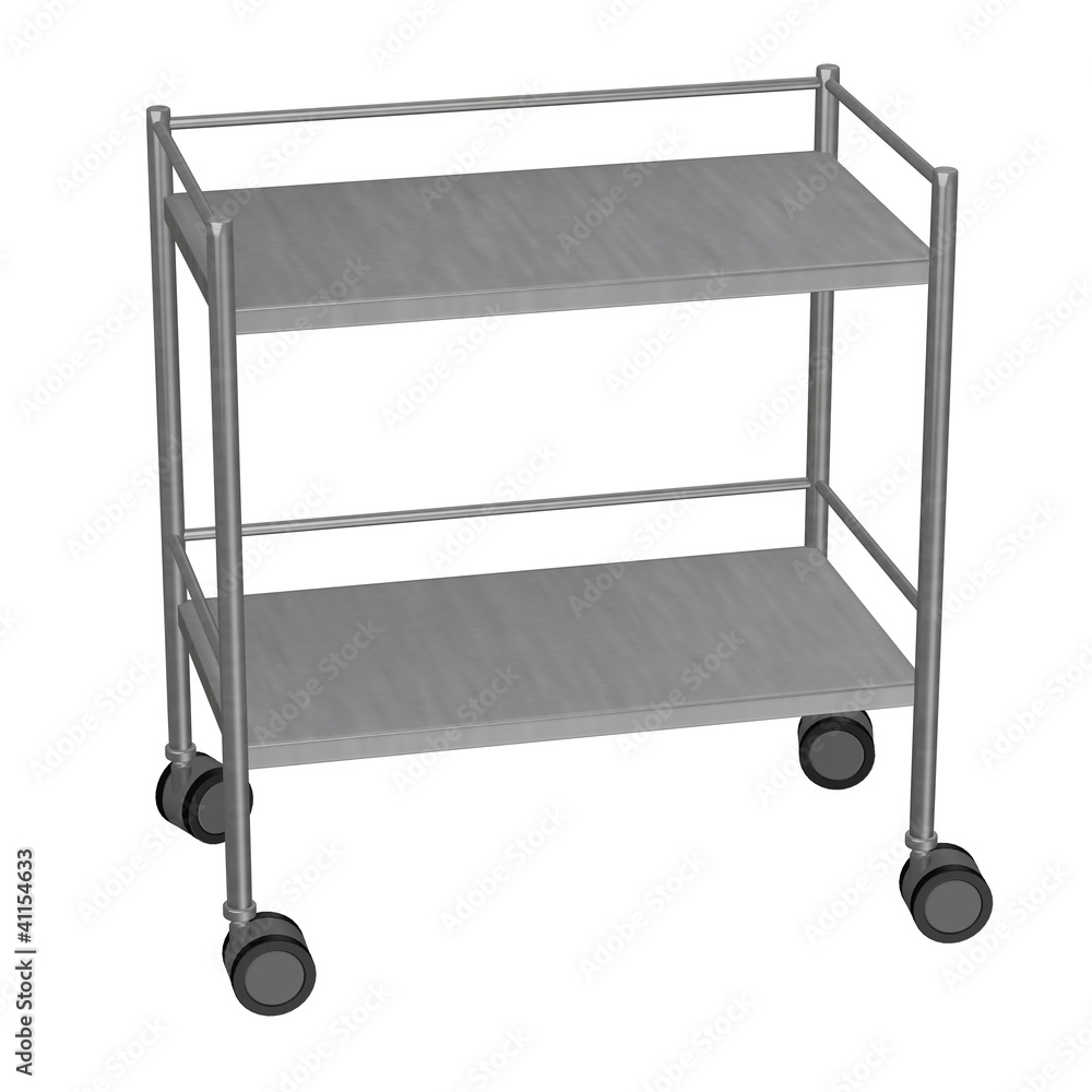 3d render of hospital table 3d render of hospital table