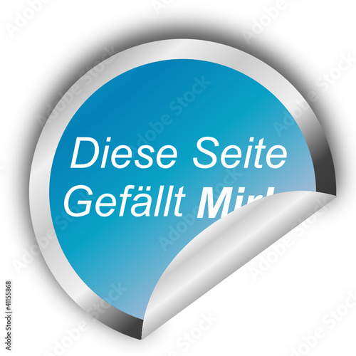 Diese Seite Gefällt Mir- Sticker