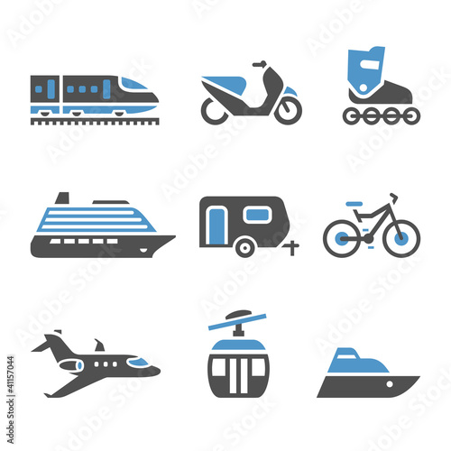Transport Icons - A set of fifth
