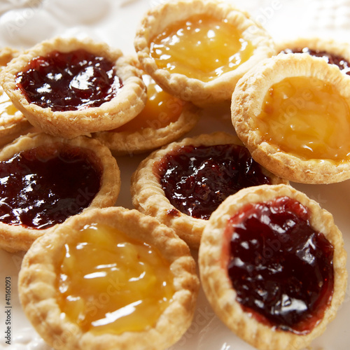 Tableau sur toile Homemade  jam tarts