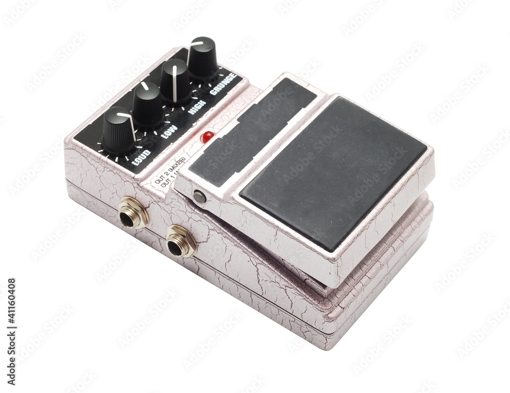 Obraz premium guitar pedal effect