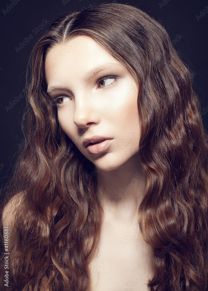 Fototapeta premium beautiful young face