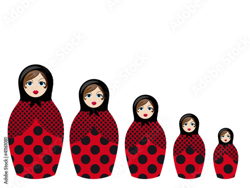 Matriochkas coccinelles