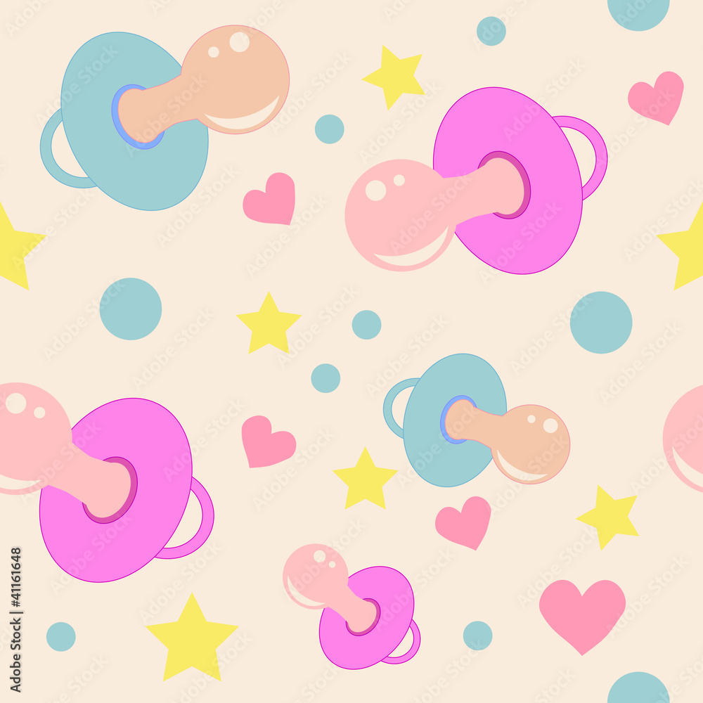 Background with soothers