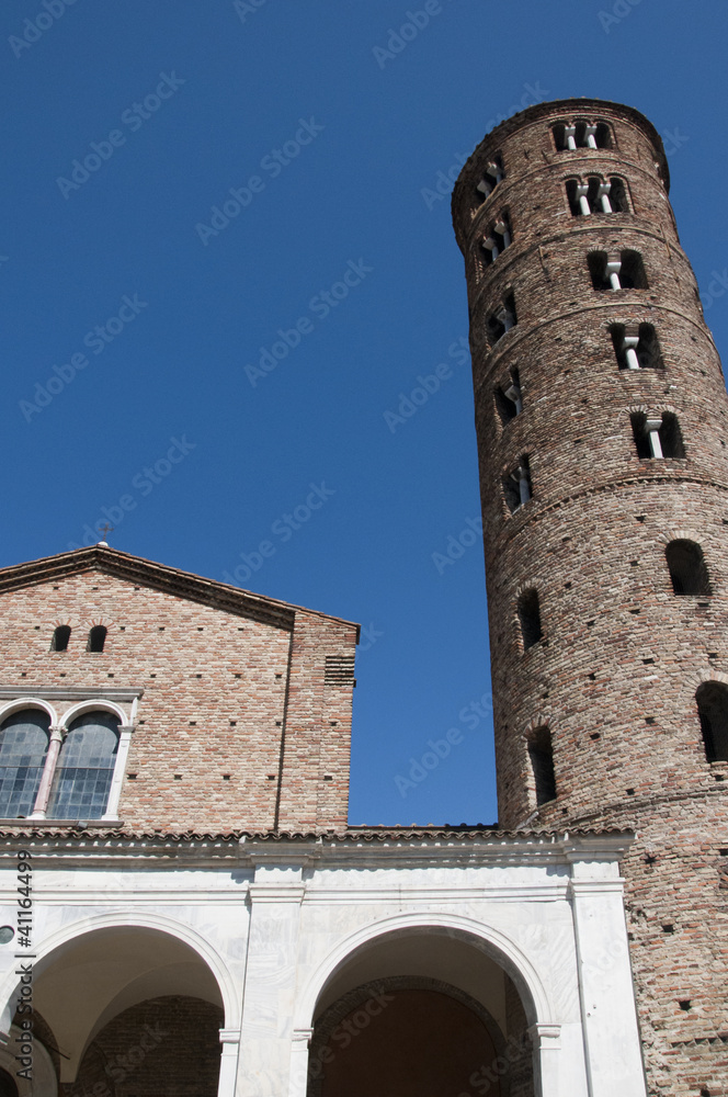 Romanesque Church in Ravenna Italy