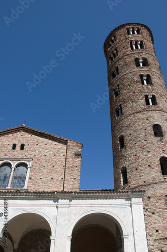 Romanesque Church in Ravenna Italy © quasarphotos