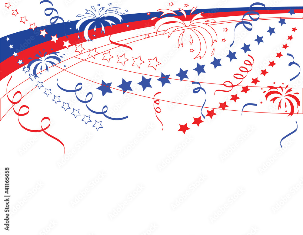 Obraz premium Independence Day , background.