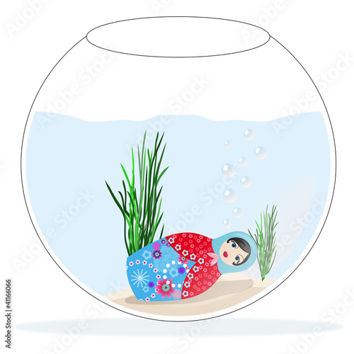 Matriochka aquarium
