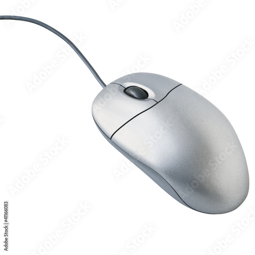 Computer Mouse Input Device With Clipping Path