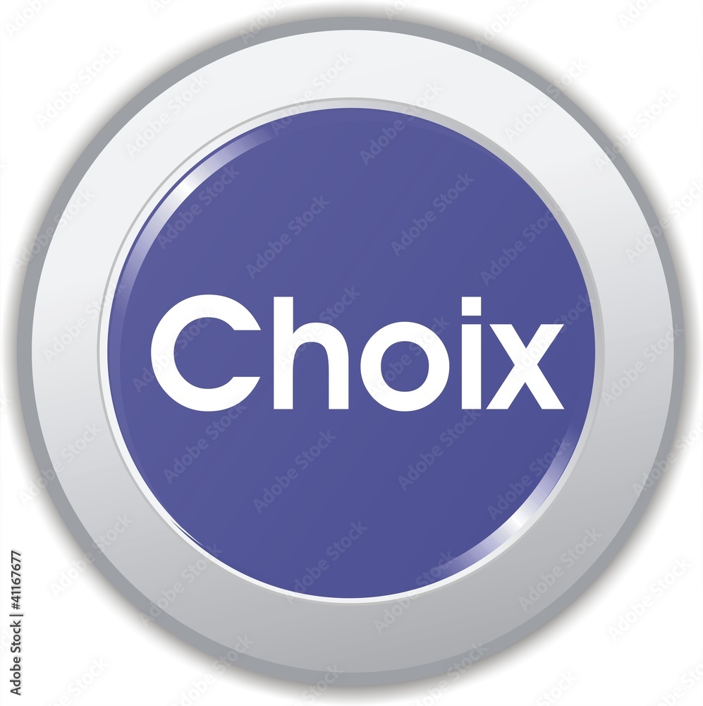 bouton choix bouton choix