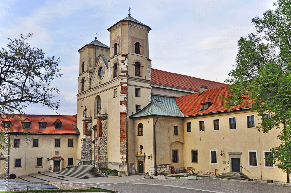 Benedictine abbey in Tyniec, Krakow, Poland