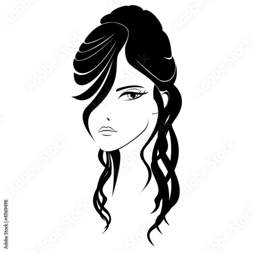 acconciatura donna - capelli lunghi raccolti - coiffeure