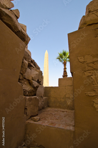 Karnak Temple obelisk photo