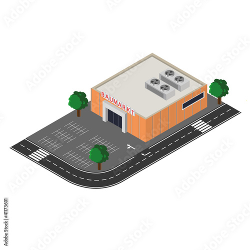 Isometric Baumarkt