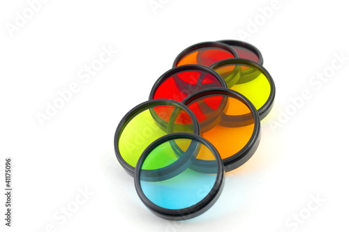 Color filters for lenses