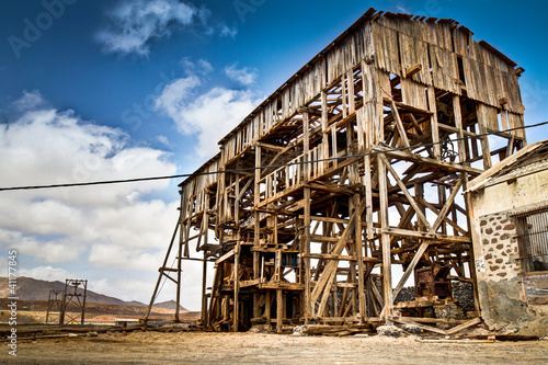 A derelict mining cabin on the Cape Verde Islands. © powell83