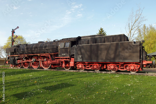 Dampflokomotive in Treuchtlingen