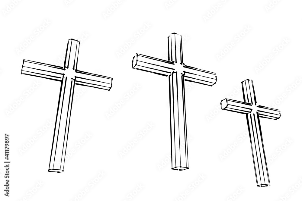 calgary crucifix illustration