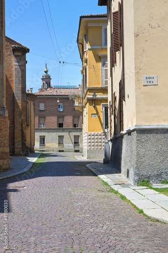 Alleyway. Parma. Emilia-Romagna. Italy.