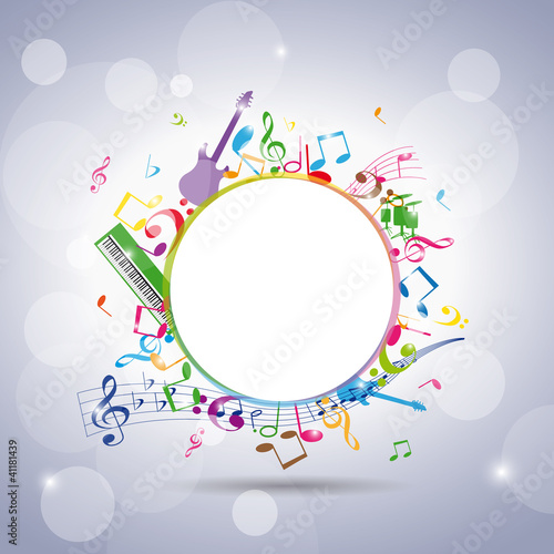musique avec rond central