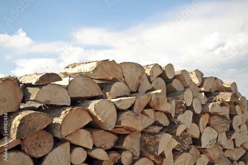 Pile of wood