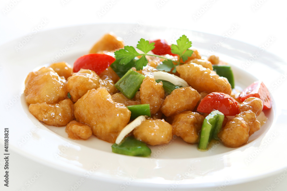 Sweet and Sour Chicken Sweet and Sour Chicken