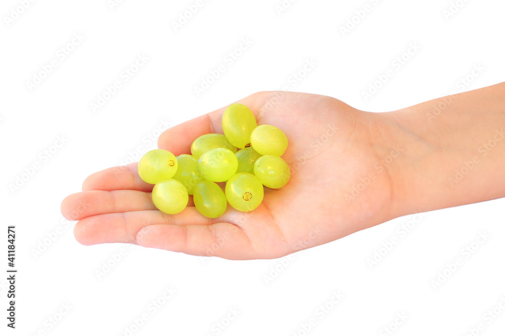 Handful of grapes Handful of grapes
