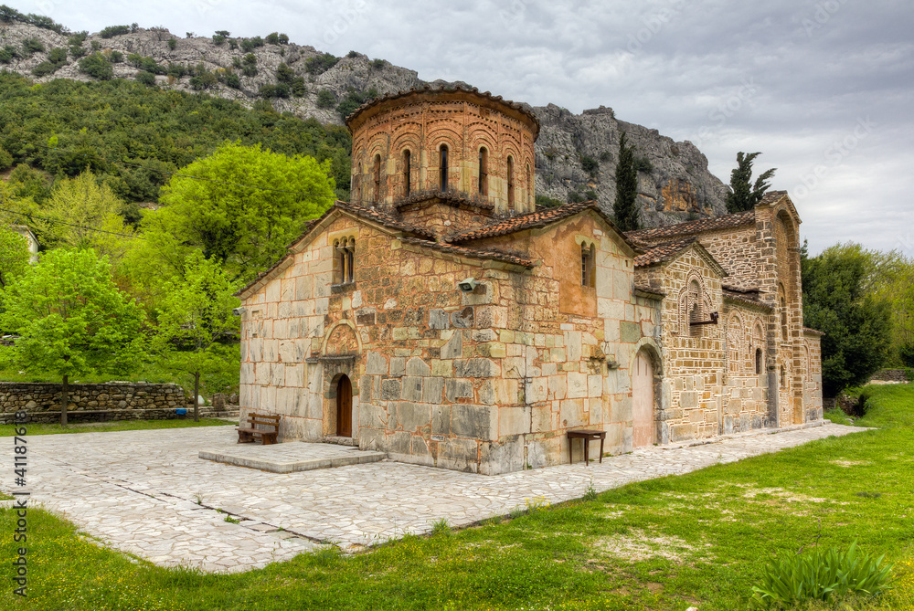 Porta Panagia church (built 1283 AD), Thessaly, Greece