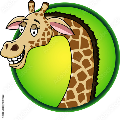 Giraffe cartoon