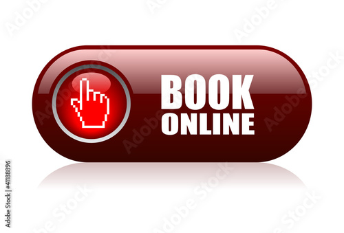 Book online vector icon