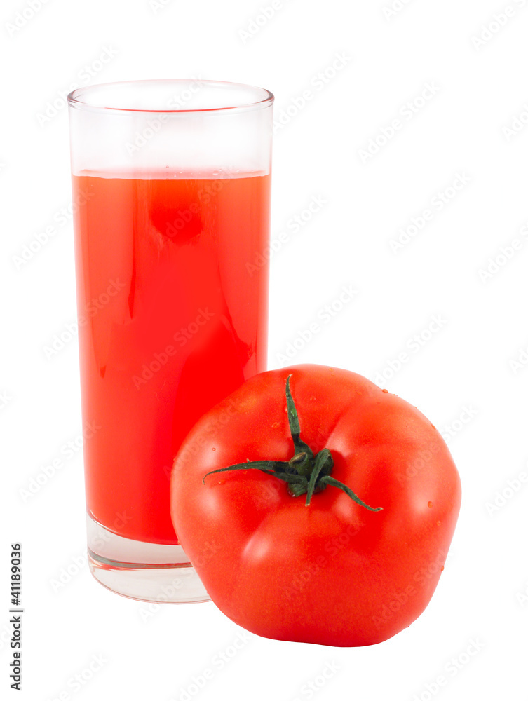 Juice and one tomato Juice and one tomato