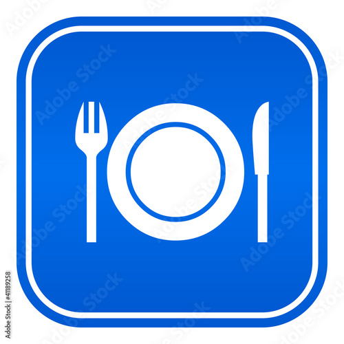 Vector restaurant sign