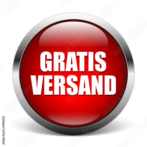 red button - Gratis Versand