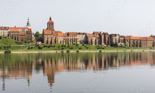 Grudziadz, the view from the other bank of the Vistula © stepmar