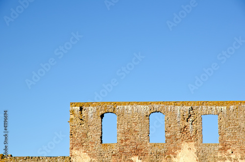 Old castle detail photo