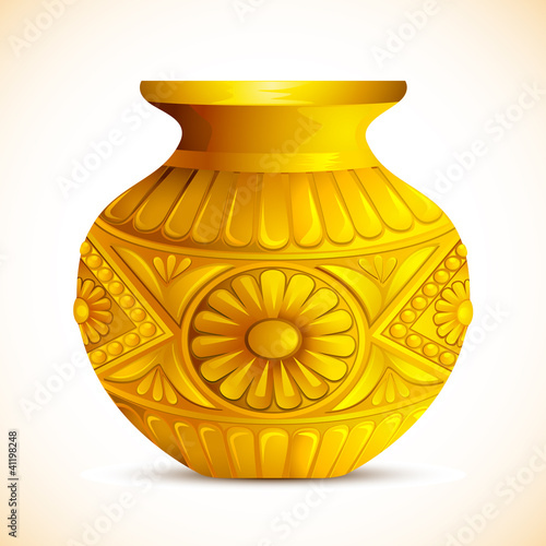 Golden Mangal Kalash
