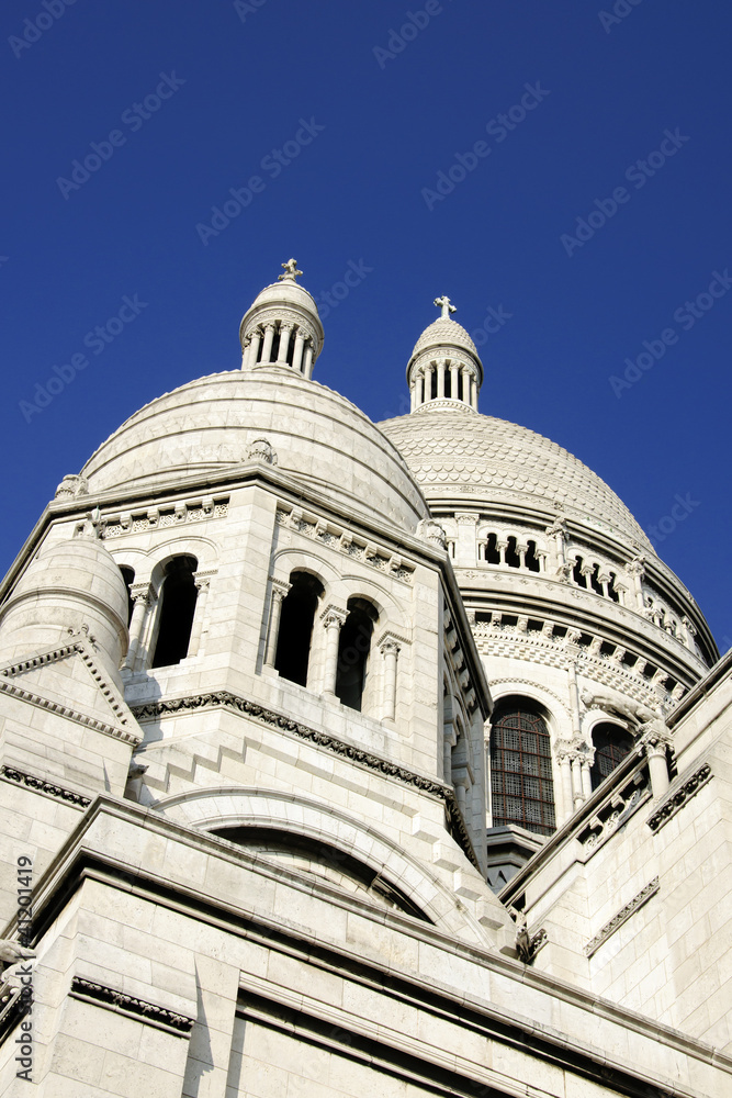 Sacre Coeur Basilica in Paris, France