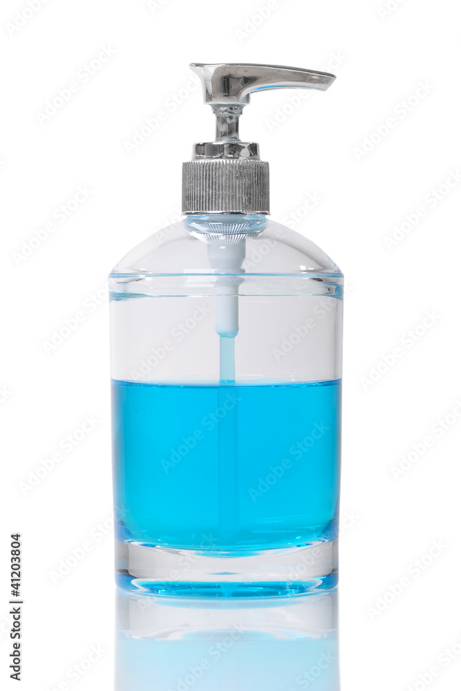 Bottle with liquid soap Bottle with liquid soap