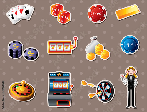 casino stickers