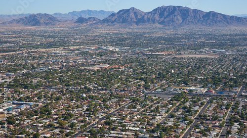 Canvas Print las vegas suburbs