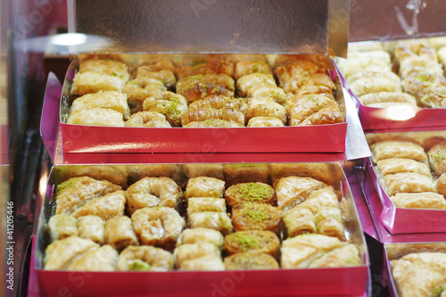 A Tray of Baklava