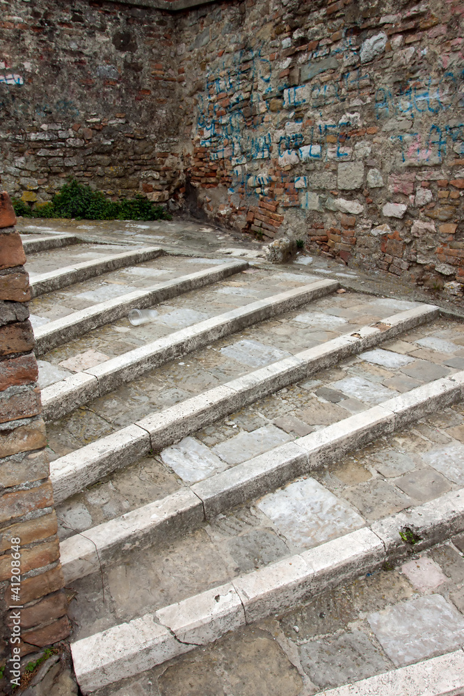 Steps in the city center of Perugia Steps in the city center of Perugia