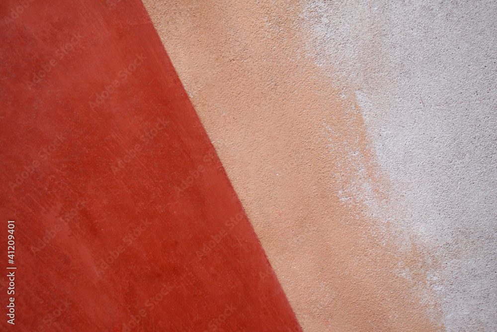 Fototapeta premium intonaci colorati in diagonale