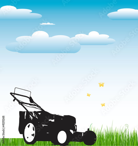 Lawn Mower background