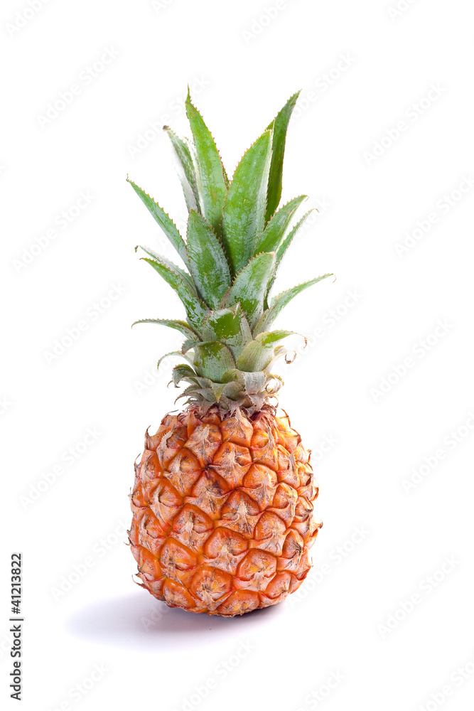 Fototapeta premium ripe juicy pineapple