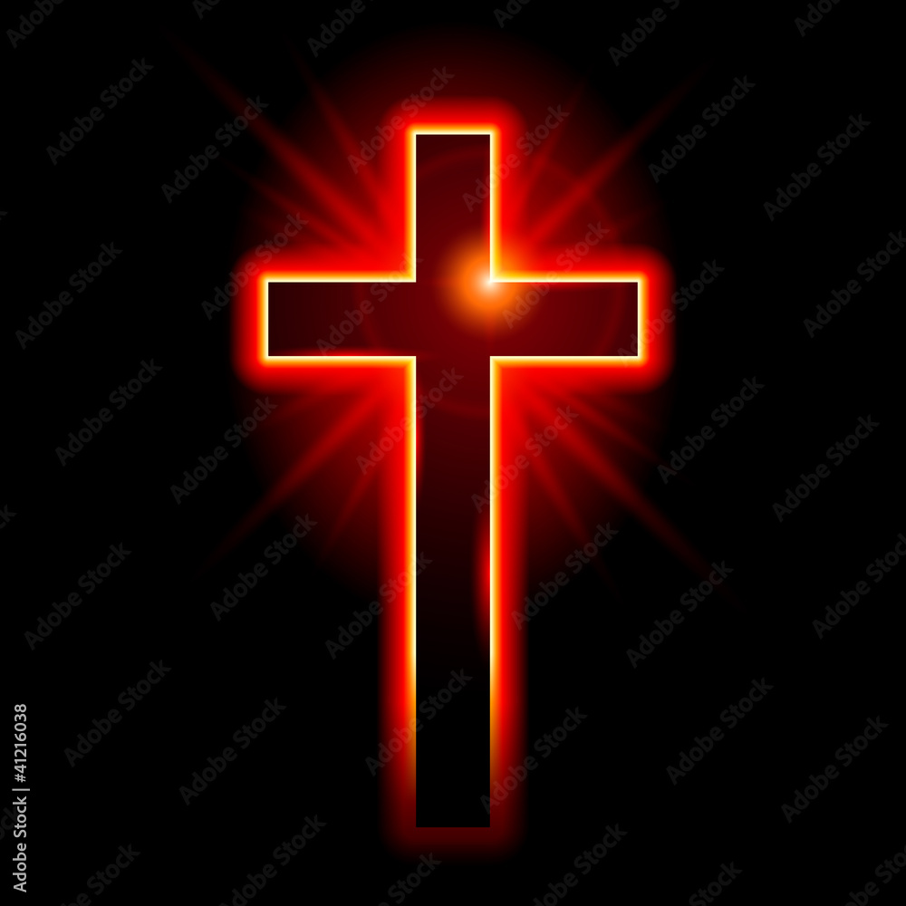 Obraz premium Christian symbol of the crucifix