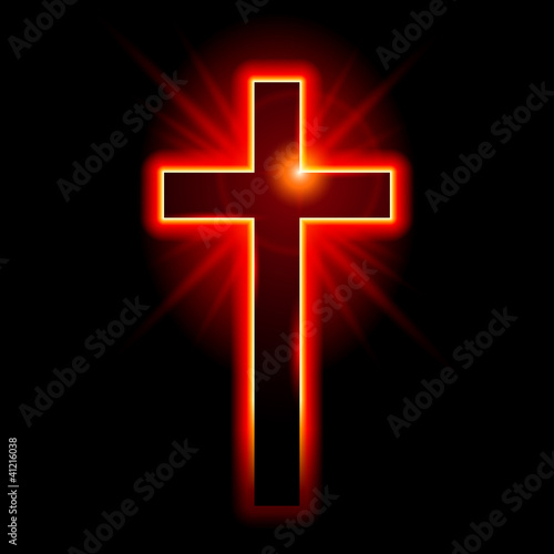 Christian symbol of the crucifix
