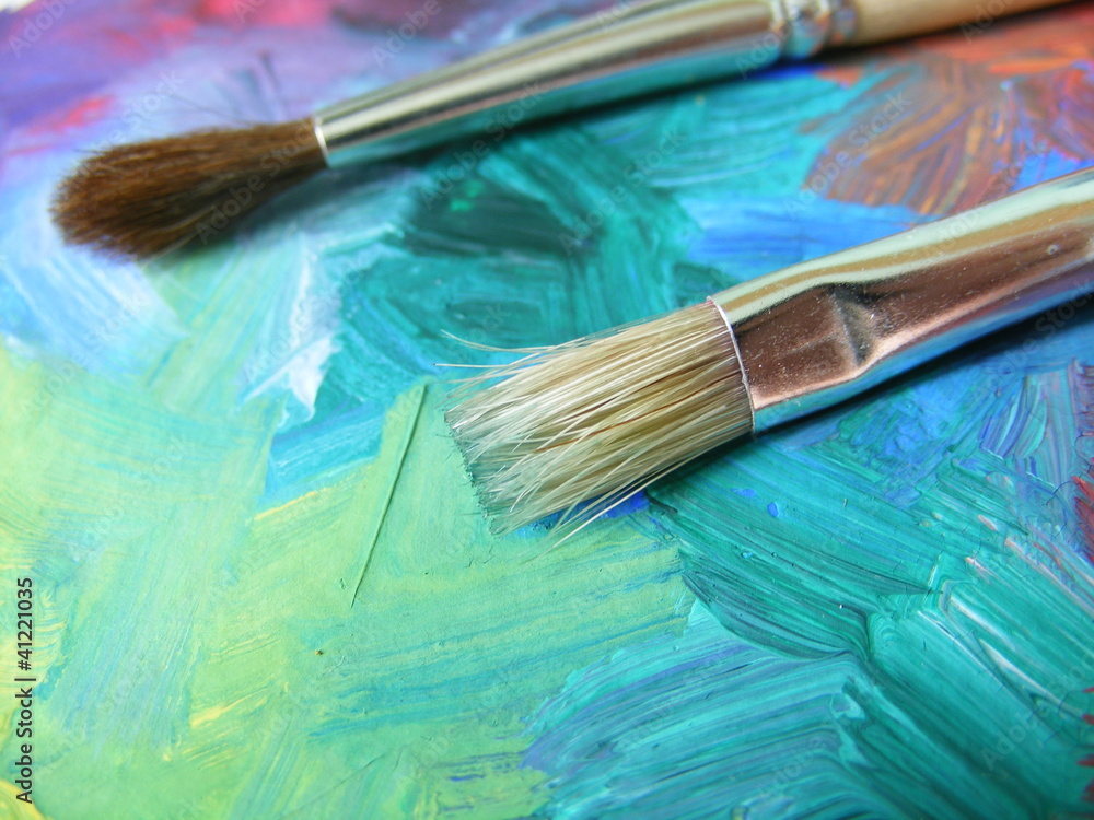 Obraz premium Artist brushes